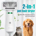 D | V9 - 2 In 1 Pet Hair Dryer Brush
